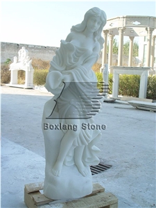 White Marble Carving Sculpture