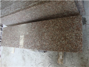 G687 Granite Stair, G687 Pink Granite Stairs