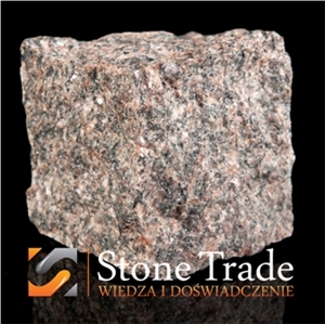 Brown Granite Cobble Stone
