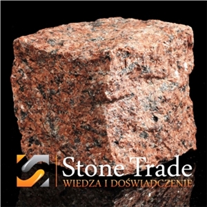 Red Granite Cobble Stone