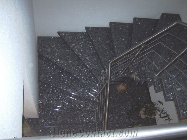 Blue Pearl Risers, Stairs