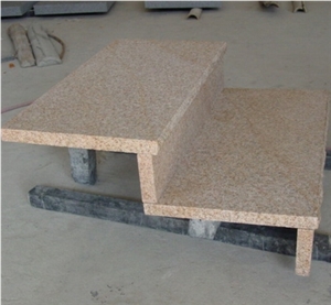 G682 Granite Stairs, G682 Yellow Granite Stairs