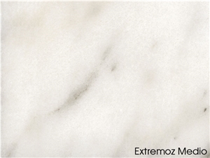 Extremoz Medio Marble Tile, Portugal White Marble