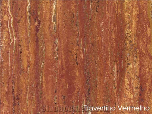 Red Travertine Tiles