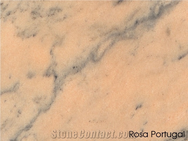 Rosa Portugal Marble Tile, Portugal Pink Marble