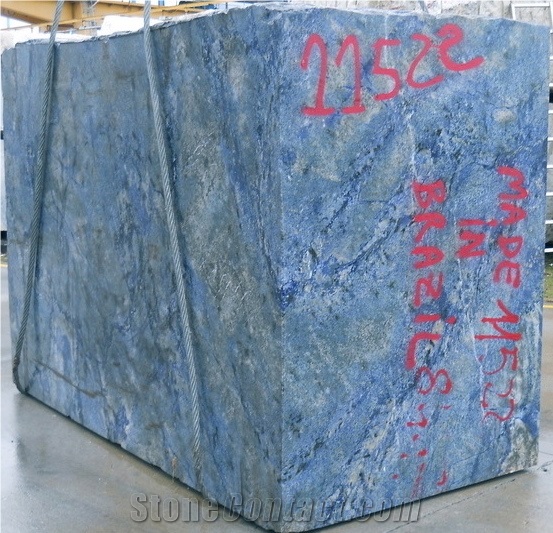 Azul Bahia Granite Blocks, Brazil Blue Granite