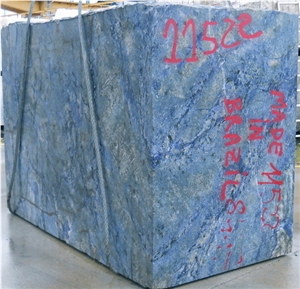 Azul Bahia Granite Blocks, Brazil Blue Granite