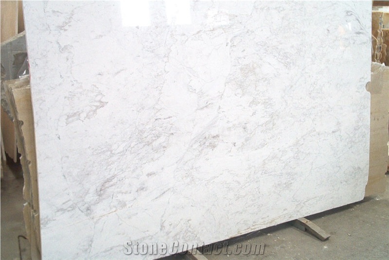Pirges Medium Marble Slabs, Greece White Marble