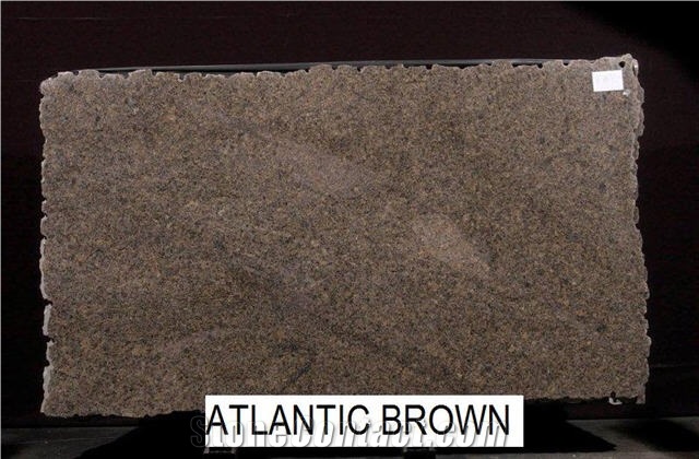 Atlantic Brown Granite Slab, Canada Brown Granite