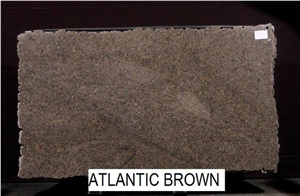 Atlantic Brown Granite Slab, Canada Brown Granite