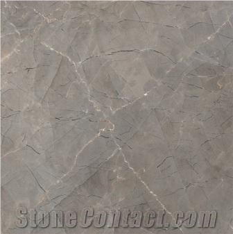 Olive Malone Marble Tile, Turkey Grey Marble