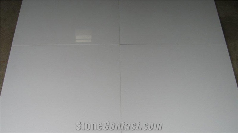 White Glass Stone Tile