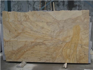 China Yellow Sandstone Slabs
