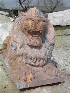 Marble Stone Lion Sculpture