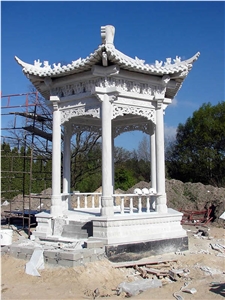 White Marble Gazebo