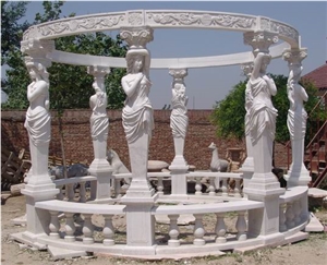 White Marble Gazebo