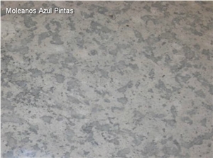 Moleanos Azul Pintas Limestone Tiles, Portugal Blue Limestone