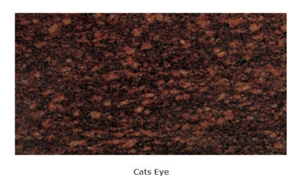 Cats Eye Granite Tile, India Red Granite