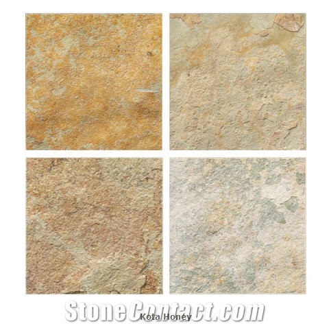 Kota Honey Limestone Tile, India Yellow Limestone