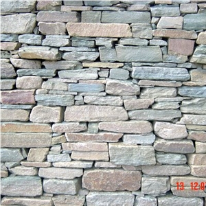 Pitairlie Grey Sandstone Walling Panel