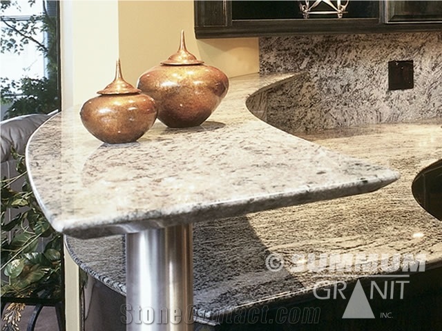 Crema Antartida Granite Countertop, White Granite