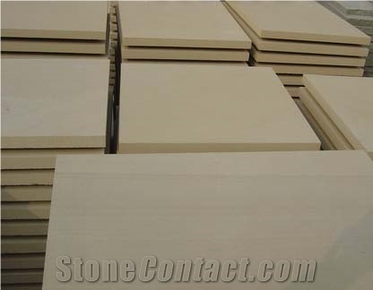 China Beige Sandstone Bull-Nosed Pool Coping Deck Pavers
