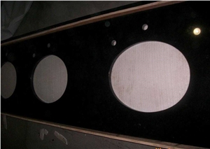 China Black Granite Vanity Top