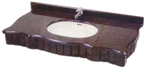 Red Granite Vanity Top