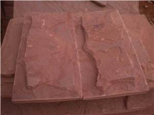 Red China Sandstone Slabs & Tiles