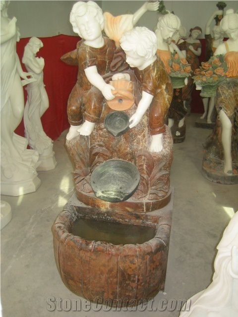Stone Carving / Sculpture, Brown Marble Sculpture