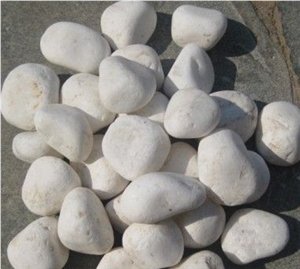 White Marble River Stone,Pebble Stone