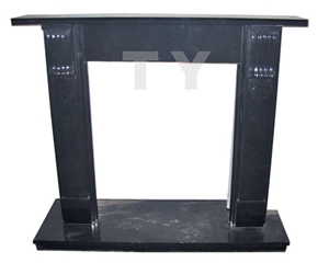 Absolute Black Fireplace