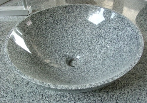 China Juparana Granite Sink, China Juparana Grey Granite Sink
