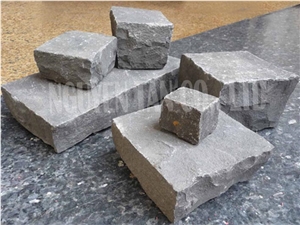 Black Basalt Vietnam Cube Stone