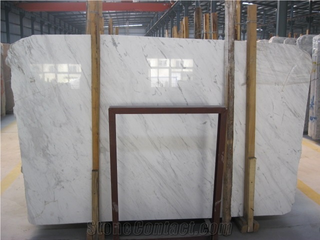 Volakas White Marble White Marble Tiles Panel Slabs for Floor Wall