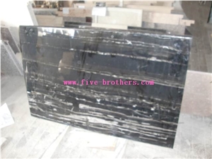 Silver Dragon Marble Table Top, Silver Dragon Black Marble Table Tops