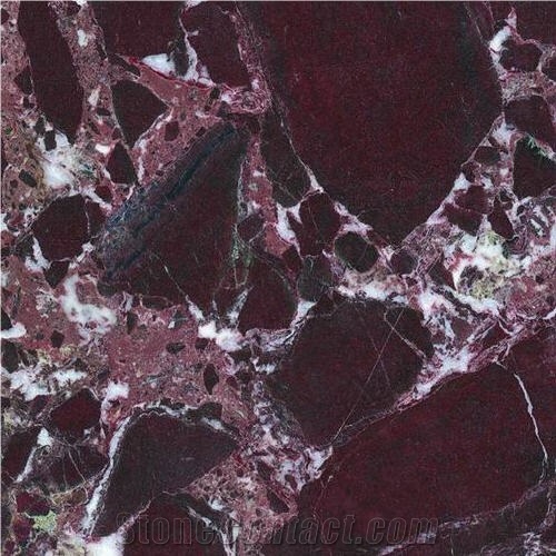 Rosso Levanto Marble Tile, Turkey Red Marble