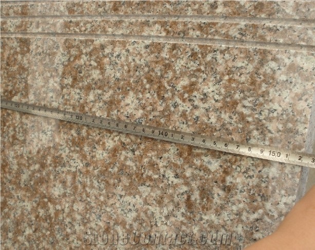 Chinese Cheapest Granite G687 Peach Red Granite, G687 Pink Granite Stairs,Steps