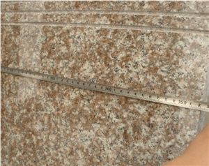 Chinese Cheapest Granite G687 Peach Red Granite, G687 Pink Granite Stairs,Steps