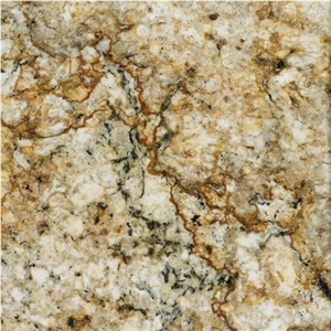 Golden Crystal Granite Tile, Brazil Yellow Granite