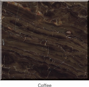 Coffee Brown Marble Slabs & Tiles
