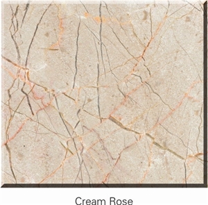 Cream Rose Marble Tiles,Marble Slabs