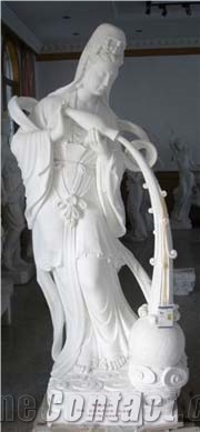 Stone Sculpture Dripping Guanyin Bodhisattva MFX00