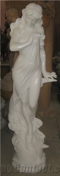 White Marble Sculpture