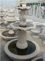 Water Fountain, Fountain, Marble Carving