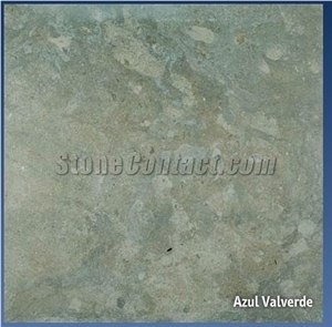 Azul Valverde, Portugal Blue Limestone Slabs & Tiles