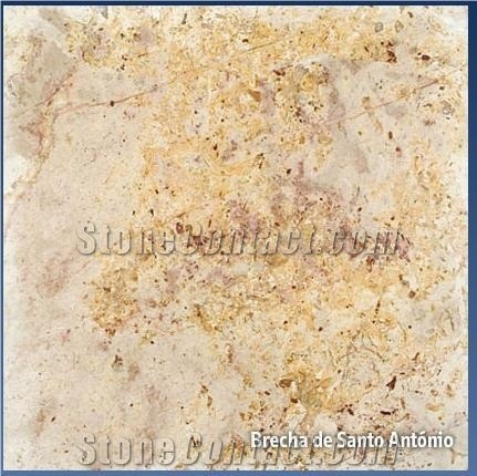 Brecha St Antonio, Portugal Beige Limestone Slabs & Tiles