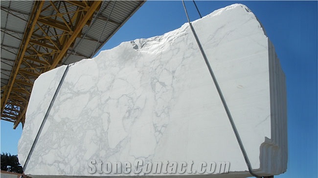 Bianco Carrara Marble Slabs, Italy White Marble