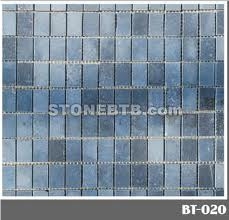 Blue Limestone Mesh Mosaic