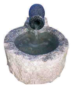 G603 Granite Birds Nest Fountain, G603 White Granite Fountain